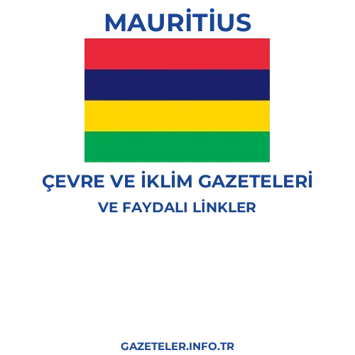 Mauritius Çevre Ve Iklim Gazeteleri - Popüler gazetelerin kapakları