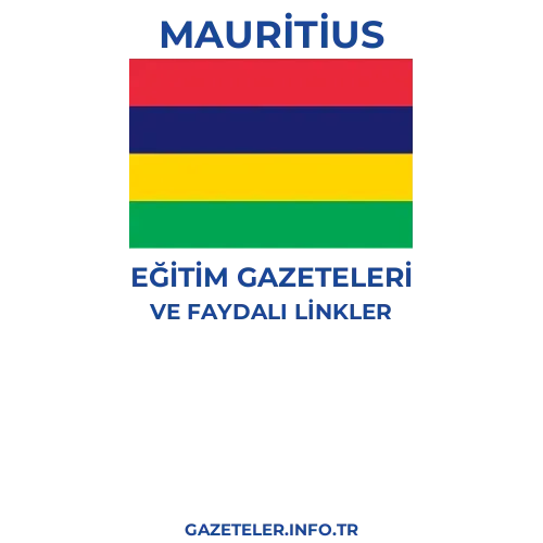 Mauritius Eğitim Gazeteleri - Popüler gazetelerin kapakları