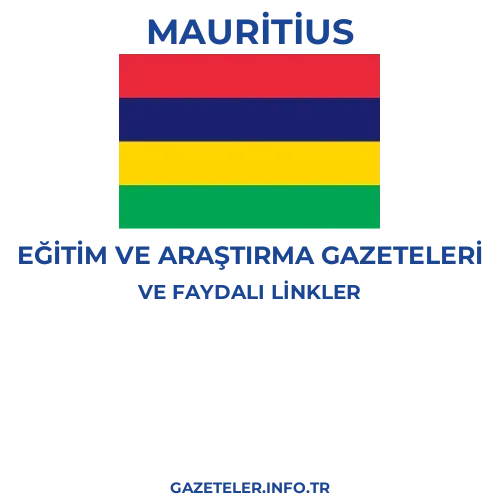 Mauritius Eğitim Ve Araştırma Gazeteleri - Popüler gazetelerin kapakları