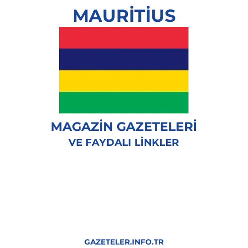 Mauritius Magazin Gazeteleri - Popüler gazetelerin kapakları