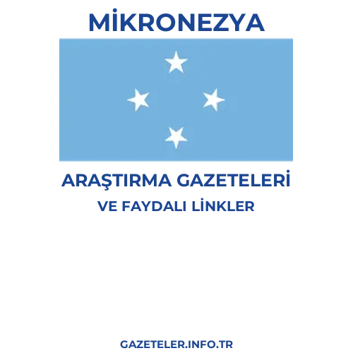 Mikronezya Araştırma Gazeteleri - Popüler gazetelerin kapakları