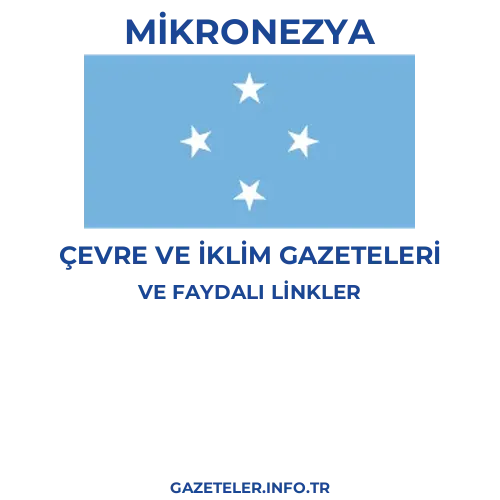 Mikronezya Çevre Ve Iklim Gazeteleri - Popüler gazetelerin kapakları