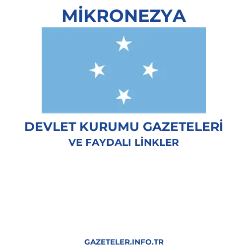 Mikronezya Devlet Kurumu Gazeteleri - Popüler gazetelerin kapakları