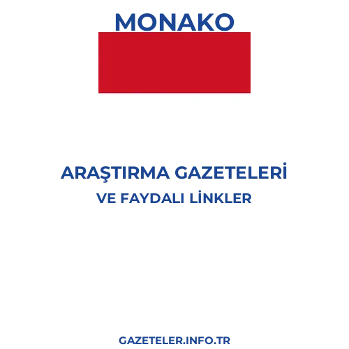 Monako Araştırma Gazeteleri - Popüler gazetelerin kapakları