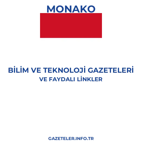 Monako Bilim Ve Teknoloji Gazeteleri - Popüler gazetelerin kapakları