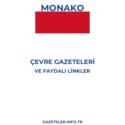 Monako Çevre Gazeteleri - Popüler gazetelerin kapakları