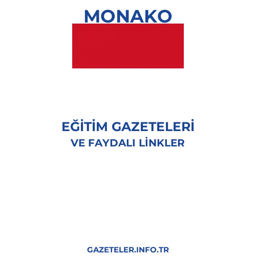 Monako Eğitim Gazeteleri - Popüler gazetelerin kapakları