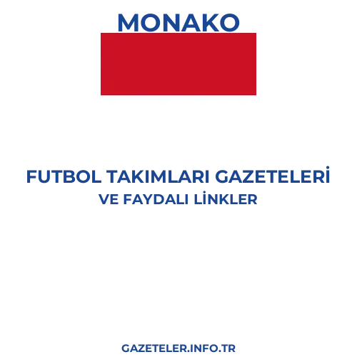 Monako Futbol Takimlari Gazeteleri - Popüler gazetelerin kapakları