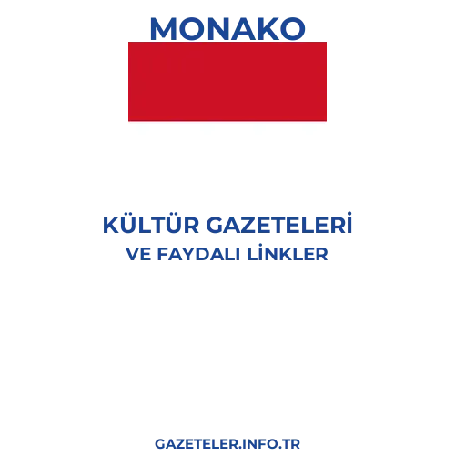 Monako Kültür Gazeteleri - Popüler gazetelerin kapakları