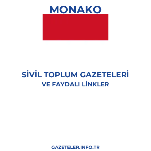 Monako Sivil Toplum Gazeteleri - Popüler gazetelerin kapakları