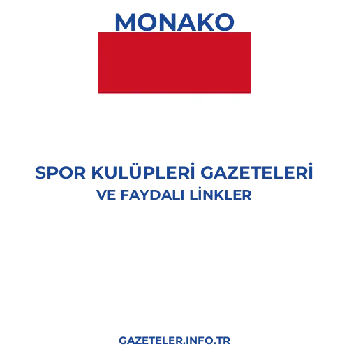 Monako Spor Kulupleri Gazeteleri - Popüler gazetelerin kapakları