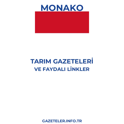 Monako Tarım Gazeteleri - Popüler gazetelerin kapakları