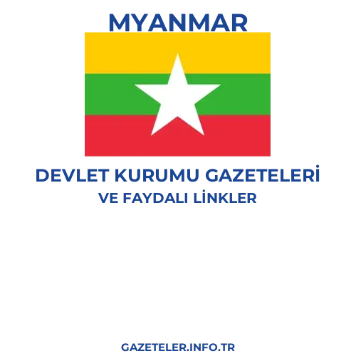 Myanmar Devlet Kurumu Gazeteleri - Popüler gazetelerin kapakları