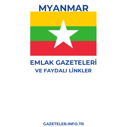 Myanmar Emlak Gazeteleri - Popüler gazetelerin kapakları