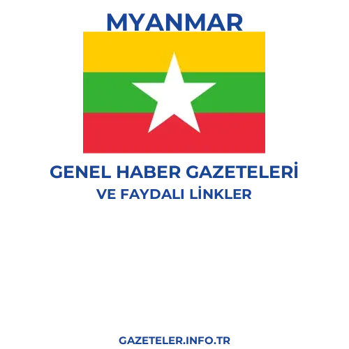 Myanmar Genel Haber Gazeteleri - Popüler gazetelerin kapakları