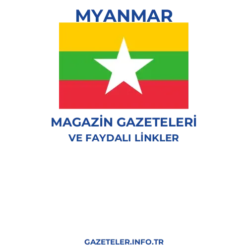 Myanmar Magazin Gazeteleri - Popüler gazetelerin kapakları