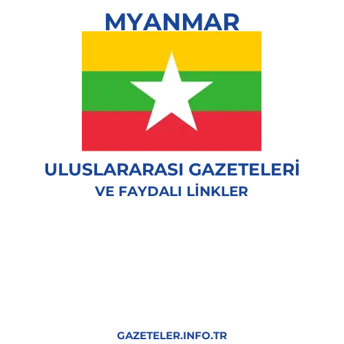 Myanmar Uluslararası Gazeteleri - Popüler gazetelerin kapakları