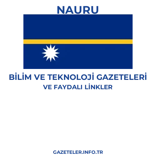 Nauru Bilim Ve Teknoloji Gazeteleri - Popüler gazetelerin kapakları