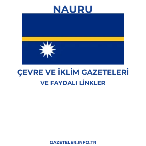 Nauru Çevre Ve Iklim Gazeteleri - Popüler gazetelerin kapakları