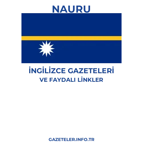 Nauru İngilizce Gazeteleri - Popüler gazetelerin kapakları