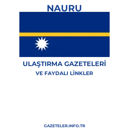 Nauru Ulaştırma Gazeteleri - Popüler gazetelerin kapakları