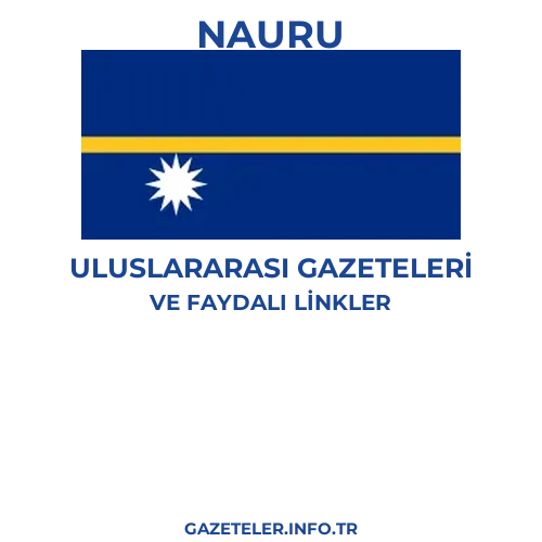 Nauru Uluslararası Gazeteleri - Popüler gazetelerin kapakları