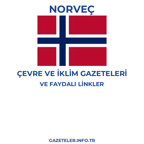 Norveç Çevre Ve Iklim Gazeteleri - Popüler gazetelerin kapakları