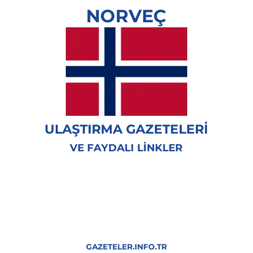 Norveç Ulaştırma Gazeteleri - Popüler gazetelerin kapakları