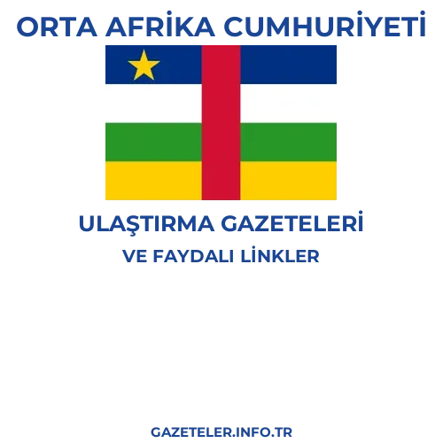 Orta Afrika Cumhuriyeti Ulaştırma Gazeteleri - Popüler gazetelerin kapakları