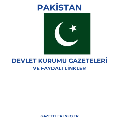 Pakistan Devlet Kurumu Gazeteleri - Popüler gazetelerin kapakları