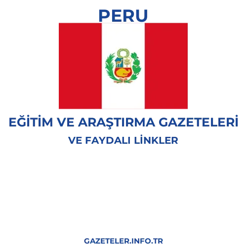 Peru Eğitim Ve Araştırma Gazeteleri - Popüler gazetelerin kapakları