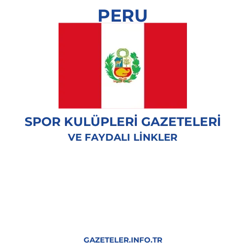 Peru Spor Kulupleri Gazeteleri - Popüler gazetelerin kapakları