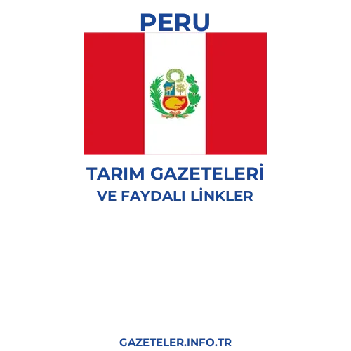 Peru Tarım Gazeteleri - Popüler gazetelerin kapakları