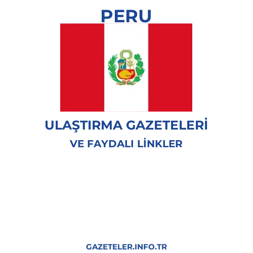 Peru Ulaştırma Gazeteleri - Popüler gazetelerin kapakları