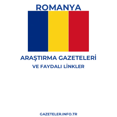 Romanya Araştırma Gazeteleri - Popüler gazetelerin kapakları