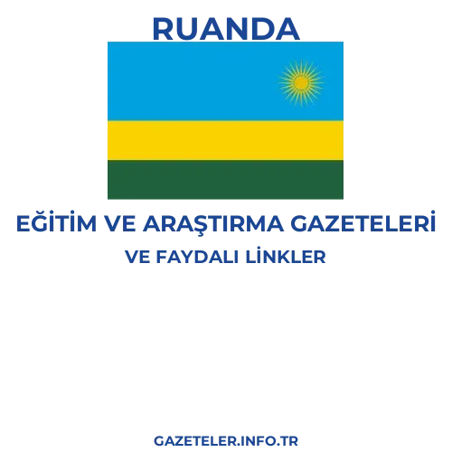 Ruanda Eğitim Ve Araştırma Gazeteleri - Popüler gazetelerin kapakları