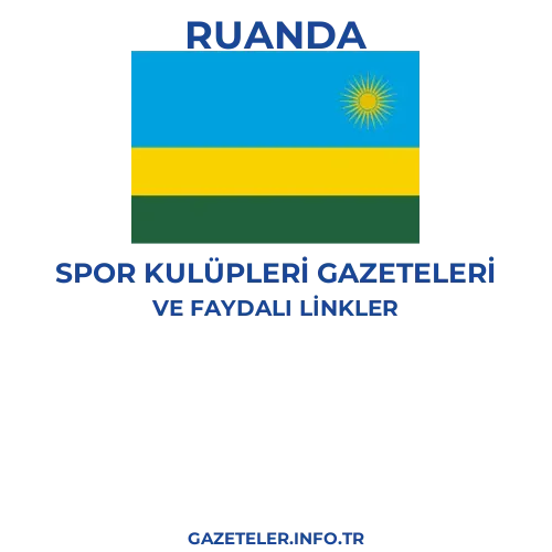 Ruanda Spor Kulupleri Gazeteleri - Popüler gazetelerin kapakları