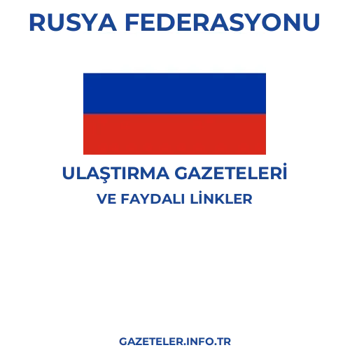 Rusya Federasyonu Ulaştırma Gazeteleri - Popüler gazetelerin kapakları