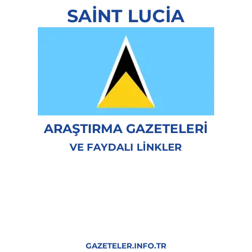 Saint Lucia Araştırma Gazeteleri - Popüler gazetelerin kapakları