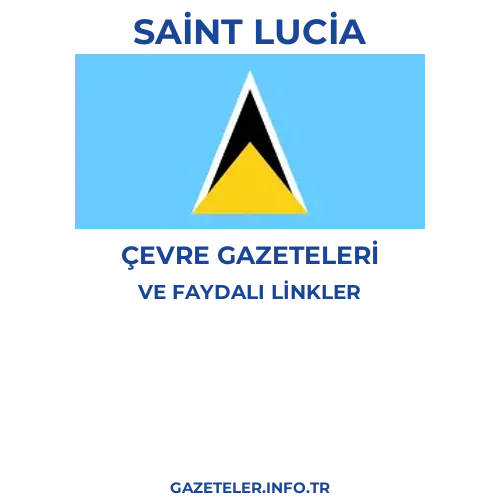 Saint Lucia Çevre Gazeteleri - Popüler gazetelerin kapakları