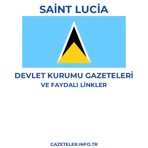 Saint Lucia Devlet Kurumu Gazeteleri - Popüler gazetelerin kapakları