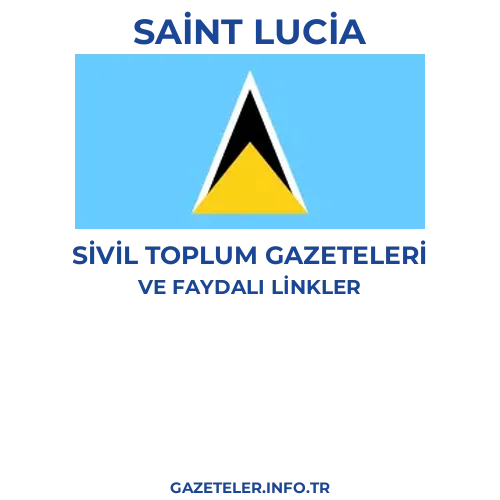 Saint Lucia Sivil Toplum Gazeteleri - Popüler gazetelerin kapakları