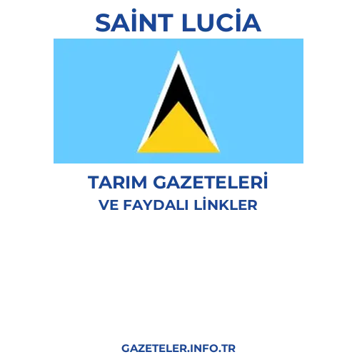 Saint Lucia Tarım Gazeteleri - Popüler gazetelerin kapakları