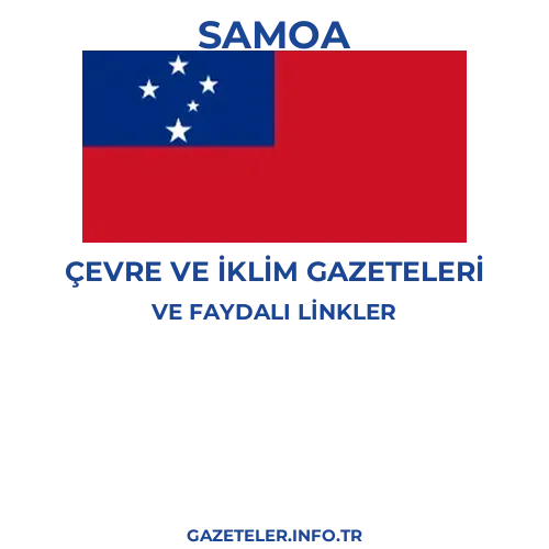 Samoa Çevre Ve Iklim Gazeteleri - Popüler gazetelerin kapakları