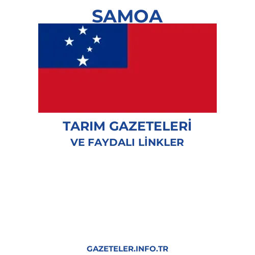 Samoa Tarım Gazeteleri - Popüler gazetelerin kapakları