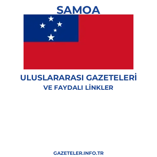 Samoa Uluslararası Gazeteleri - Popüler gazetelerin kapakları