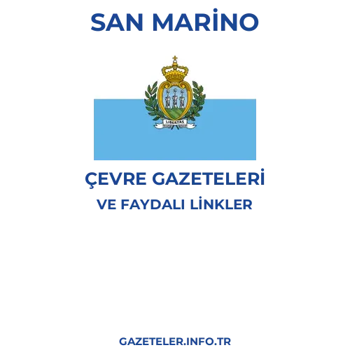 San Marino Çevre Gazeteleri - Popüler gazetelerin kapakları