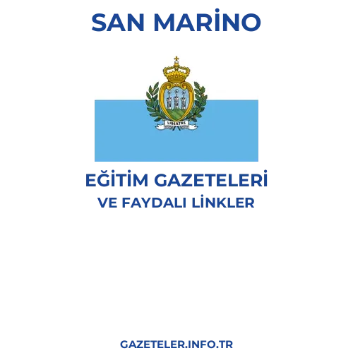 San Marino Eğitim Gazeteleri - Popüler gazetelerin kapakları