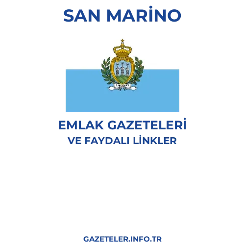 San Marino Emlak Gazeteleri - Popüler gazetelerin kapakları