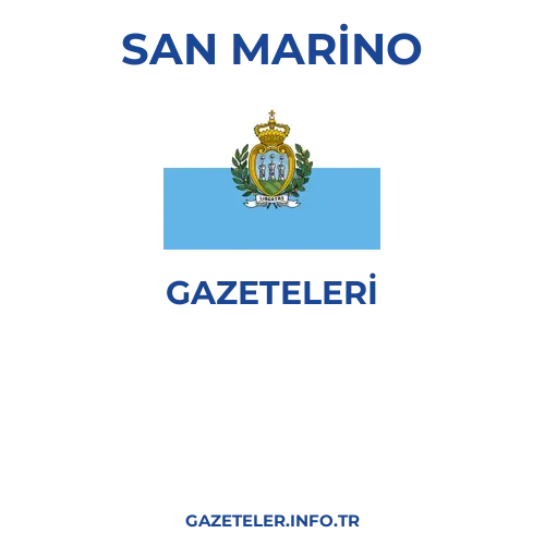 San Marino Genel Gazeteleri - Popüler gazetelerin kapakları